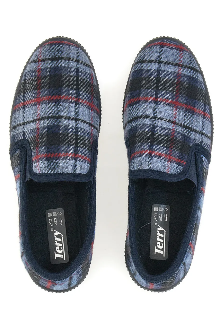 Pantofole Terry 422 Blu