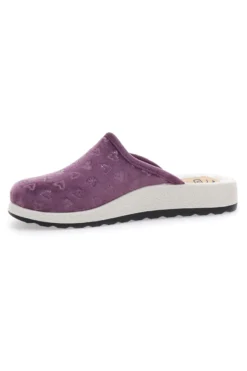 Pantofole viola con tomaia stretch FLY FLOT 5123
