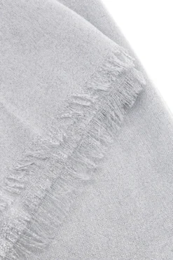 Pashmina bianca con frange Laura Biagiotti 99s298-71