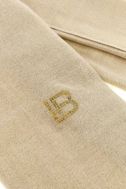 Pashmina oro con frange Laura Biagiotti 99s298-71