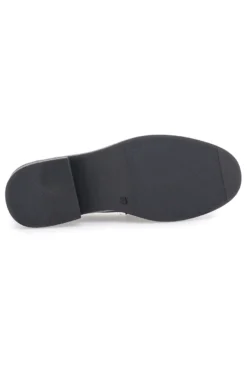 Pittarello BT24321029 Loafer aus schwarzem Lackleder mit niedrigem Absatz