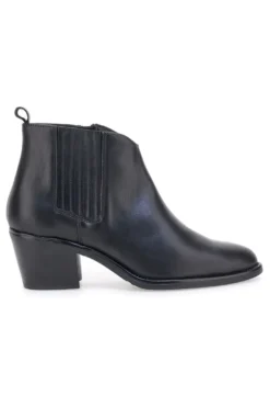 Pittarello Class 865010 schwarze Stiefeletten mit mittelhohem Absatz