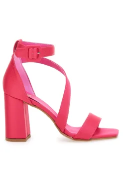 Pittarello Elite 2332 Fuchsia-Sandalen mit Absatz