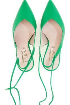 Pittarello Glam Schnürpumps 3218 Grün