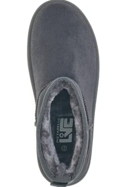 Pittarello Love PK1497B graue Stiefeletten mit Pelzfutter