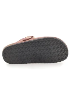 Pittarello Love 1071 Rosa Hausschuhe mit Schnalle und Fellfutter