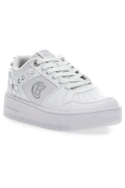 Pltform Cotton Belt Axel White Sneakers