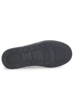 Polacchini neri con zip e inserti elasticizzati Pittarello 17795