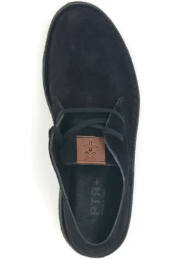 Polacchini neri in pelle scamosciata PTR 2902