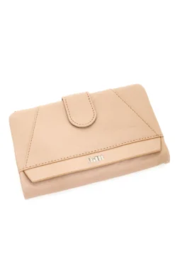 Portafoglio Beige con Clip e Cerniera Porta Monete JAGUAR TPF882