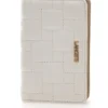 Portafoglio bianco con bottone LANCETTI QUICEY