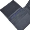 Portafoglio blu in vera pelle con protezione RFID Lancetti LL25W-768-44