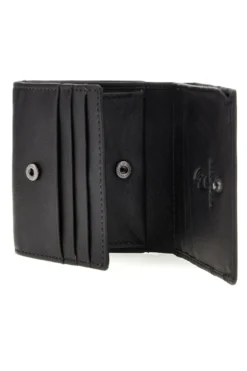 Portafoglio Nero in Pelle con Protezione RFID Enrico coveri EC26S-762-45