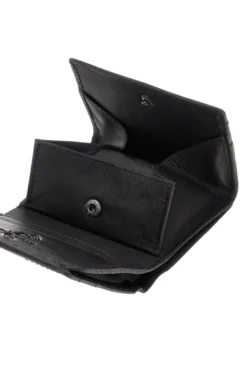 Portafoglio Nero in Pelle con Protezione RFID Enrico coveri EC26S-762-45