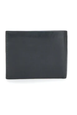 Portafoglio Slim Nero In vera pelle Navigare PF-841