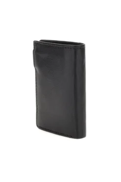 Portafoglio Verticale Nero in Pelle con Protezione RFID Lancetti LL26S-766-82