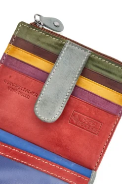 Portatessere multicolore con zip Naj-oleari 1935