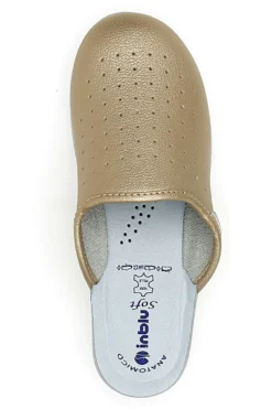 Professionelle Hausschuhe Gold Inblu 5033N