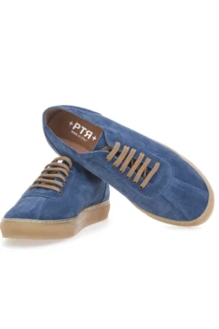 PTR Nova Blu - Sneakers Made in Italy In Suede