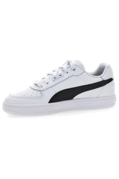 Puma Caven 2 weiße Sneaker mit schwarzem Seitenstreifen