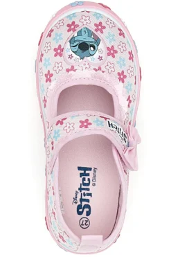 Rosa Ballerina mit Lilo&Stitch-Aufdruck D6020235T