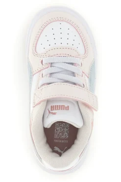 Rosa Turnschuhe mit Riemen und elastischen Schnürsenkeln Puma Caven III Block Ac + Inf