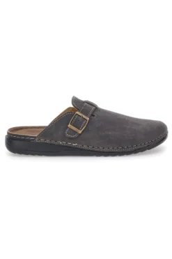 Sabot marroni con fibbia decorativa Jasonstone B001