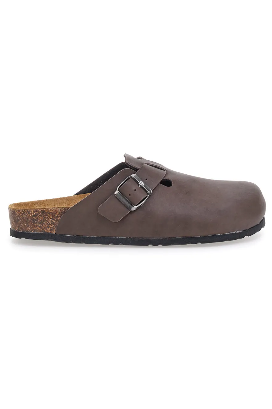 Sabot testa di moro sottopiede in vera pelle Biomodex 32950