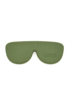 Salva occhiali verde in silicone flessibile Indigeno Metropolitano 3