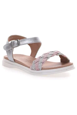 Sandali argento con cinturino e suola morbina SWEET YEARS 0377