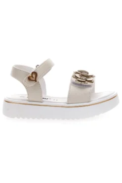 Sandali Argento Con Fiori 2FENERGY 538