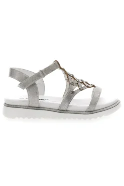 Sandali Argento Con Strass Energy 535