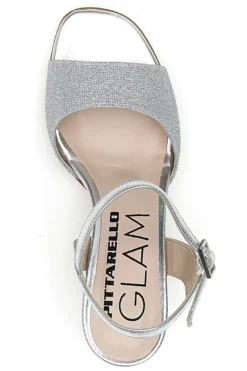 Sandali Argento con Tacco Medio PITTARELLO GLAM 5214