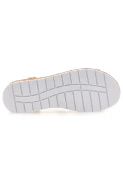 Sandali bassi ghiaccio con strass MIO TEMPO LR253420