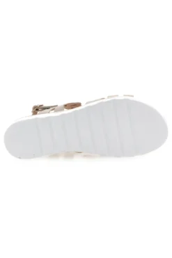 Sandali Beige con Intagli Decorativi Marcella Burani K11040