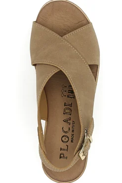 Sandali beige con Platform PLOCADI 1107704