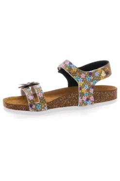 Sandali beige con strass colorati Pittarello Bio 257A007SR