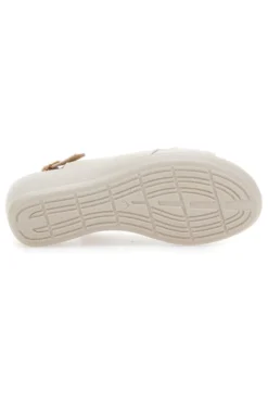 Sandali Beige Slingback Con Platform Mio Tempo MIN9180