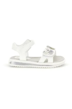 Sandali Bianchi con Applicazione Cuore Grazie girl 218593