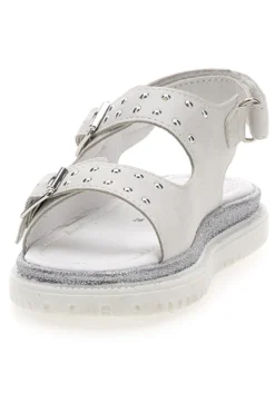 Sandali bianchi con borchie GRAZIE GIRL 229376