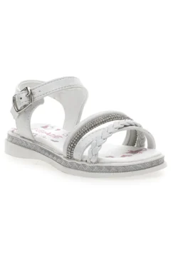 Sandali Bianchi con Cinturini e Suola Morbida GRAZIE GIRL 14327