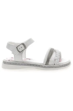 Sandali Bianchi con Cinturini e Suola Morbida GRAZIE GIRL 14327