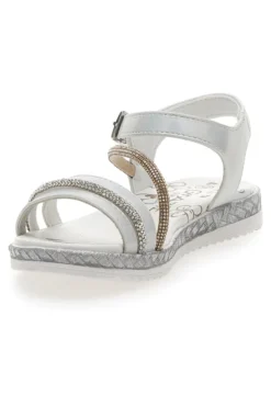 Sandali Bianchi con Cinturino Grazie Girl 14311