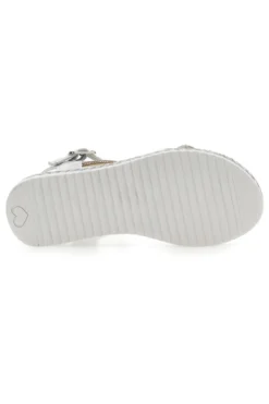Sandali Bianchi con Cinturino Grazie Girl 14311