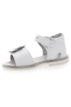 Sandali bianchi con fiocco decorativo e velcro LAURA BIAGIOTTI 96319492