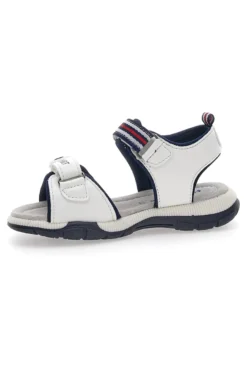 Sandali Bianchi Con Strappi in Velcro Superga 63278