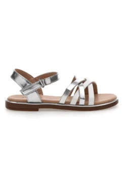 Sandali Bianchi e Argento Pittarello Kids 392428