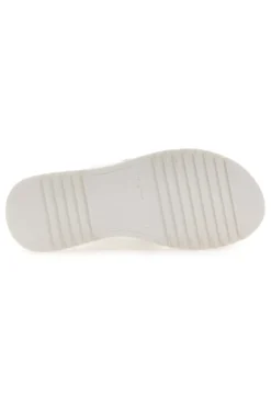 Sandali Bianchi in Pelle con Platform e Elastico Posteriore PITTARELLO 54874