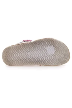 Sandali Bianchi Leopardati Con Cinturino Pitt Kids 14453