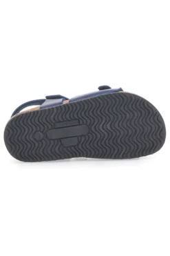 Sandali blu con fibbia e cinturino regolabile Pittarello Bio 257A080SR